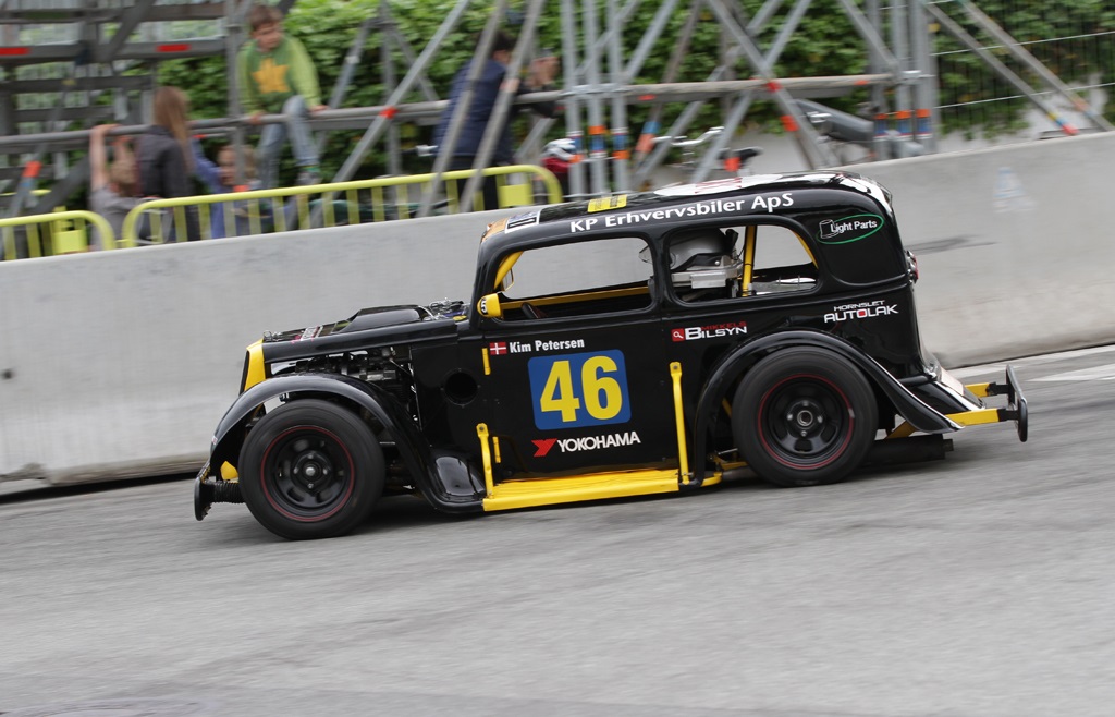Hurtigste tid i Old Boys Cup blev sat af Kim Petersen.
(Foto: Motorsporten.dk)